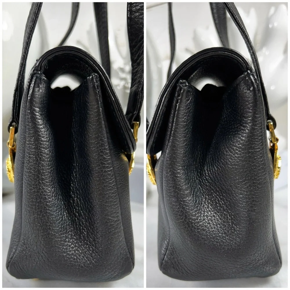 Gianni Versace Mini Leather Medusa Medallion Shoulder Bag - Picture 5 of 14